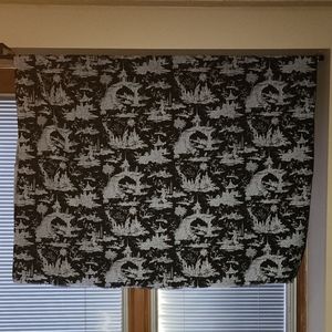 Japanese Black/Silver Fabric - 1 Piece